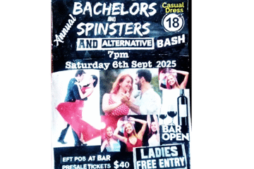 BACHELORS and SPINSTERS and ALTERBATIVE Party Bash- 6th SEPT 2025