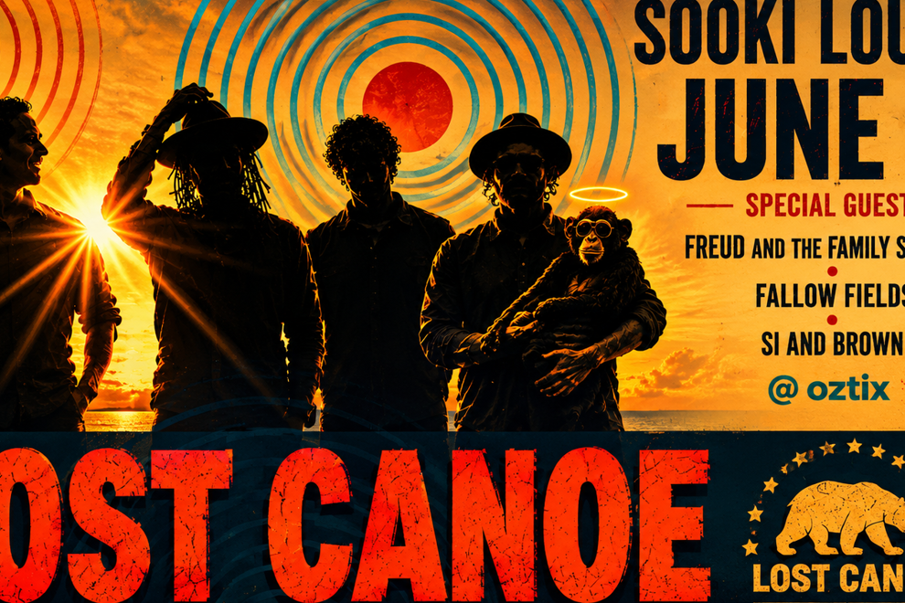 Lost Canoe supported by Freud and the Family Solution, Fallow Fields and Si and Brown.