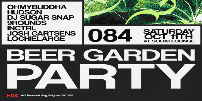 FREQUENCY SESSIONS - BEER GARDEN PARTY