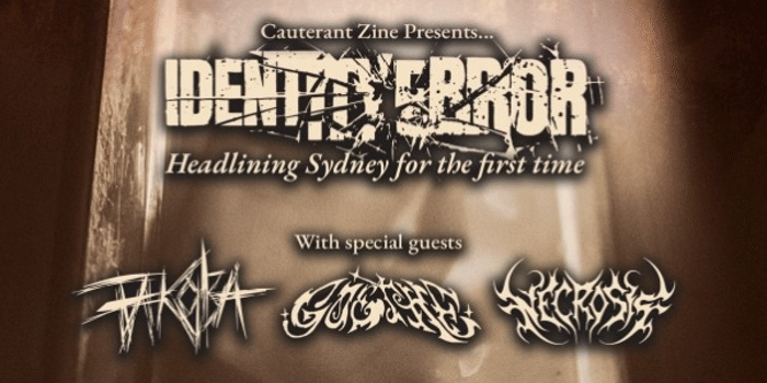 Identity Error 'You Still Have Tomorrow' EP Release Show