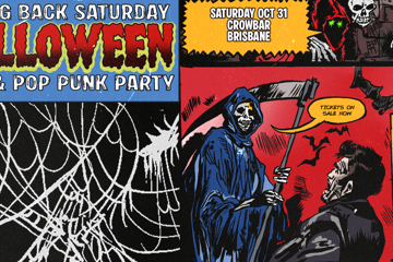 Taking Back Saturday Halloween: Emo & Pop Punk Party - Brisbane