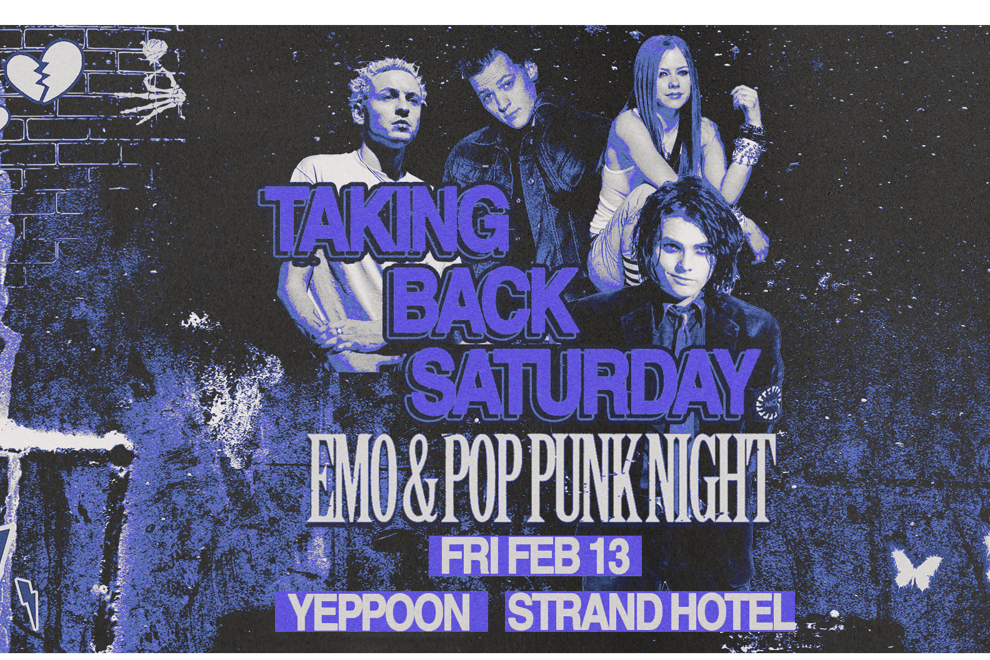 TAKING BACK SATURDAY: Emo & Pop Punk Night - Yeppoon