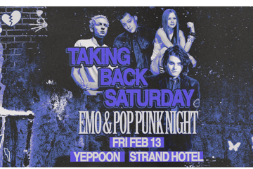 TAKING BACK SATURDAY: Emo & Pop Punk Night - Yeppoon