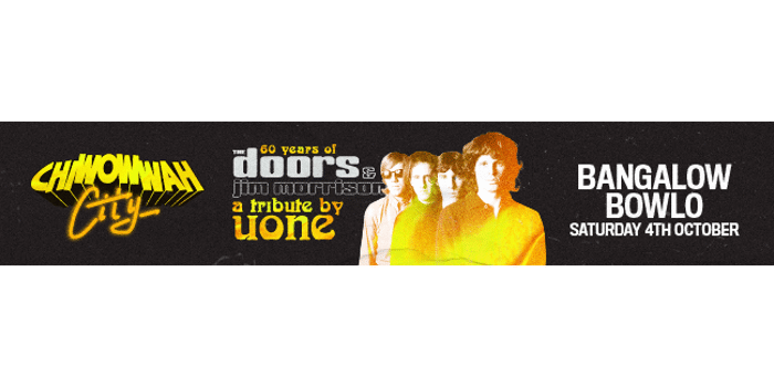 CHI WOW WAH CITY  - The Doors Tribute Experience - Byron Bay