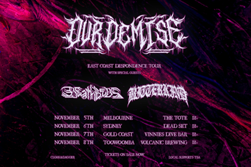 Our Demise “DESPONDENCE” TOUR - GOLD COAST