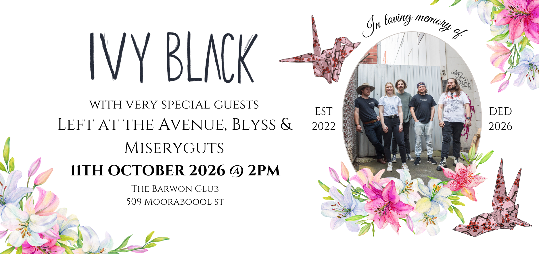 Ivy Black - In Loving Memory