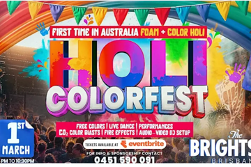 HOLI COLORFEST FOAM + COLOR