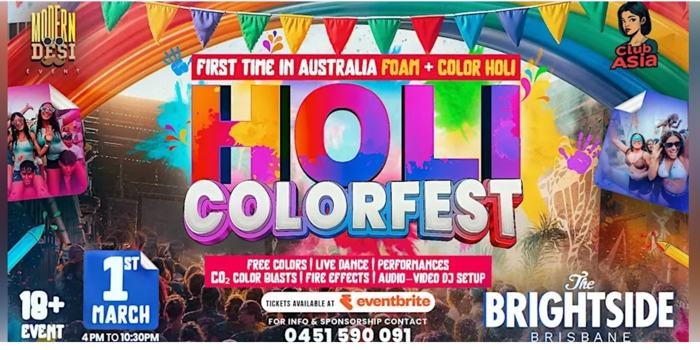 HOLI COLORFEST FOAM + COLOR