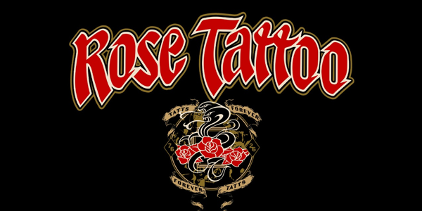 Rose Tattoo live at Royal Hotel Queanbeyan (RHQ) - Concert poster