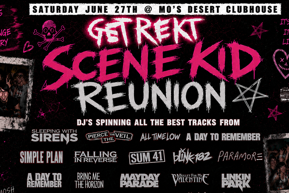 SCENE KID REUNION (Emo Night)