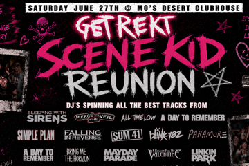 SCENE KID REUNION (Emo Night)