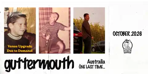 GUTTERMOUTH “ONE LAST TIME” FAREWELL TOUR