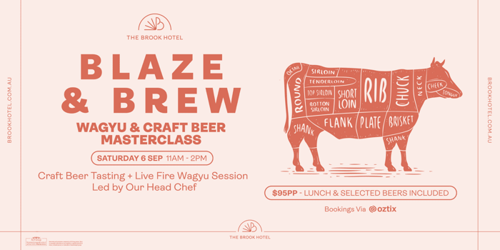 Blaze & Brew: Wagyu & Craft Beer Masterclass