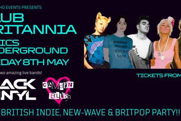 "Club Brittania" featuring Black Vinyl and Camden Blush