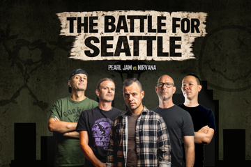 The Battle for Seattle featuring the Nirvana & Pearl Jam collection