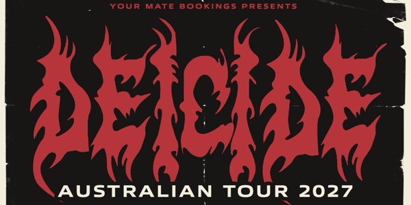 DEICIDE (US) live at The Brightside (Outdoors) - Concert poster