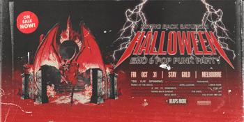 Taking Back Saturday Halloween: Emo & Pop Punk Party - Melbourne