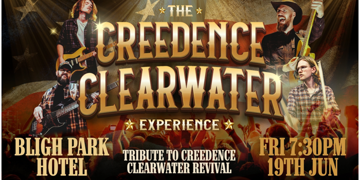 BLIGH PARK HOTEL | THE CREEDENCE CLEARWATER EXPERIENCE