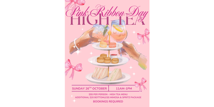 Pink Ribbon High Tea