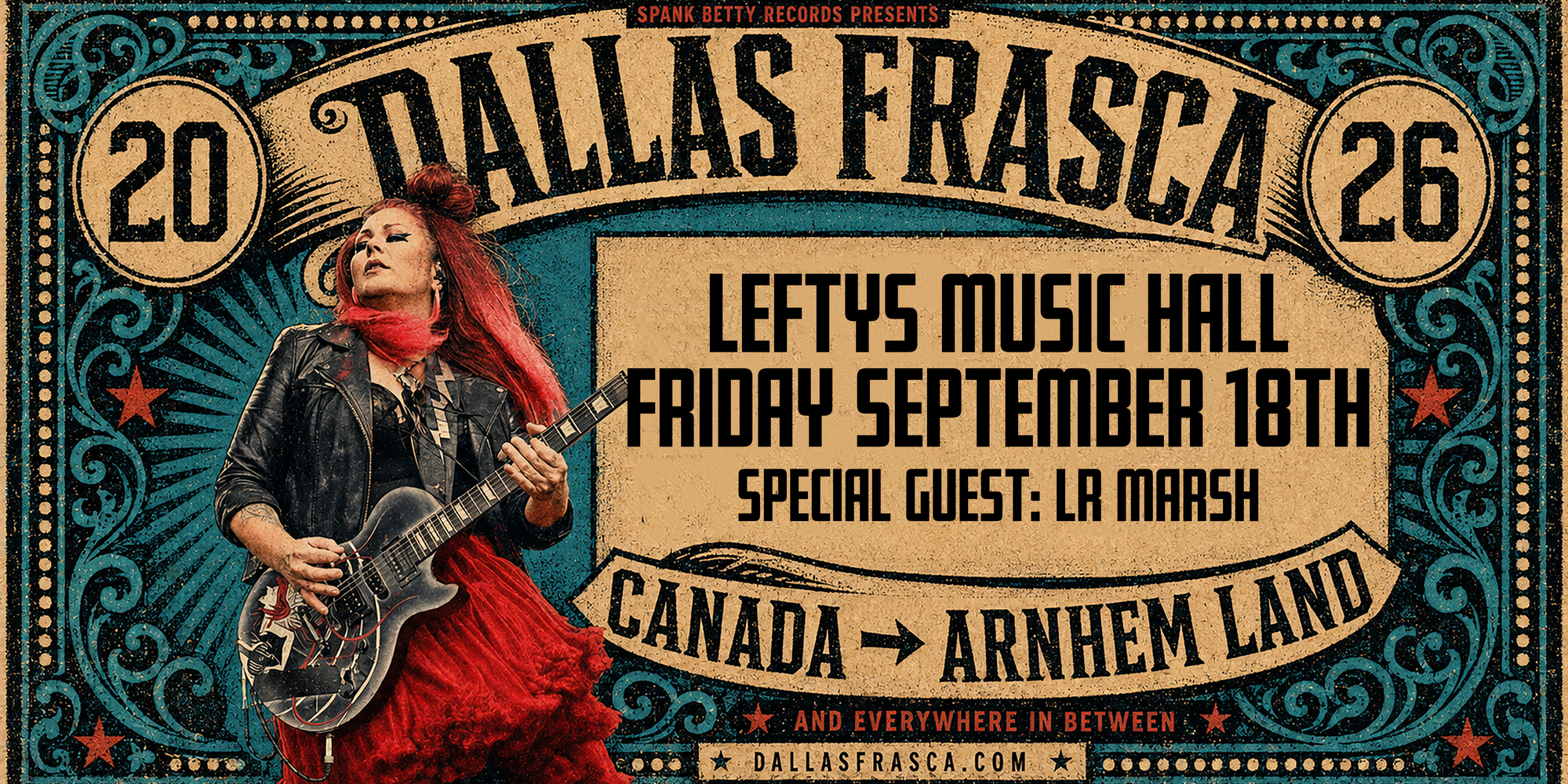 Dallas Frasca - CANADA → ARNHEM LAND TOUR