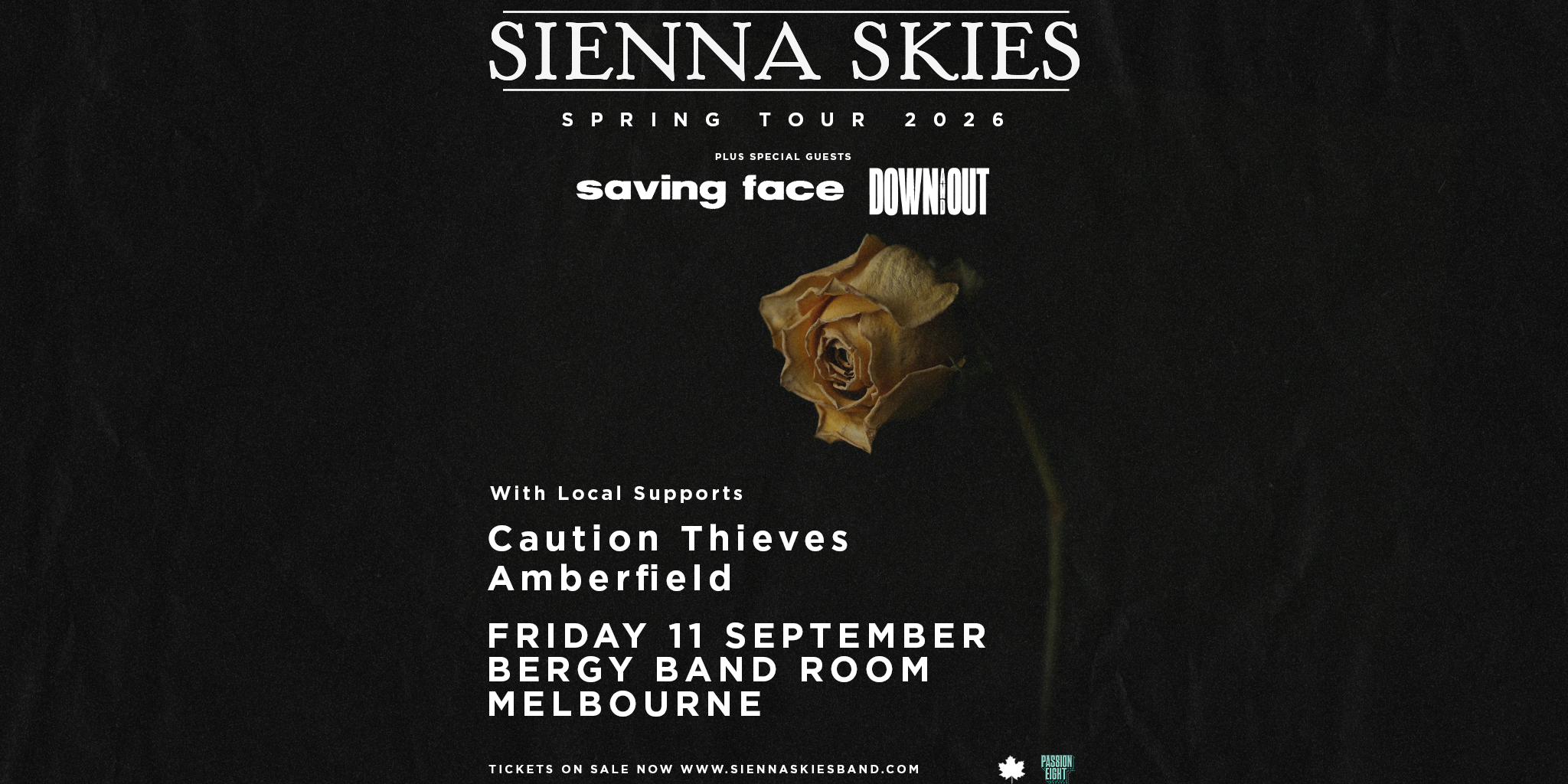 Sienna Skies "Australian Spring Tour"