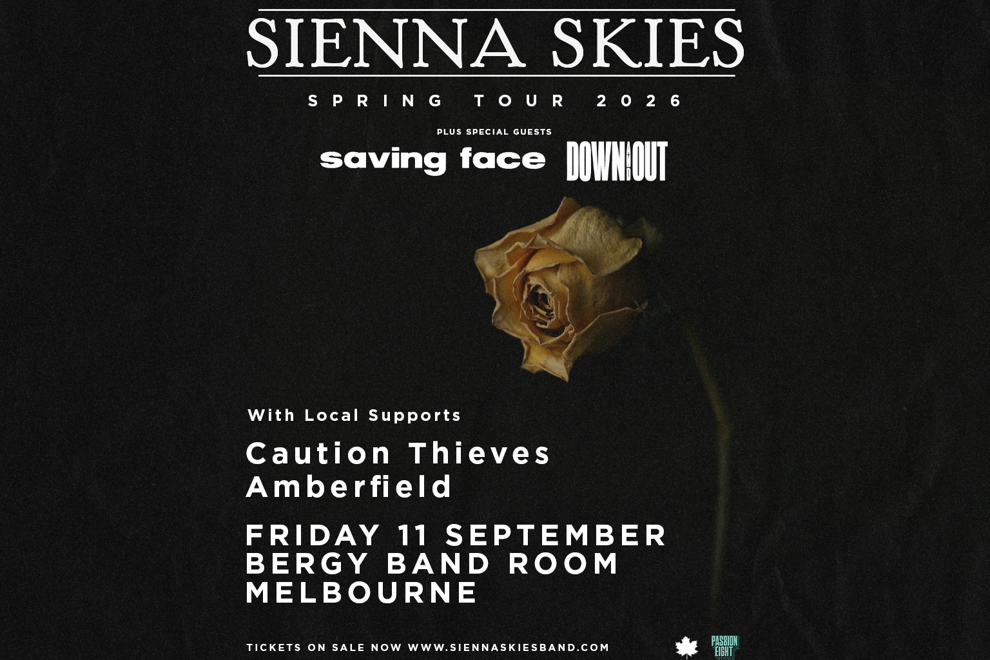 Sienna Skies "Australian Spring Tour"