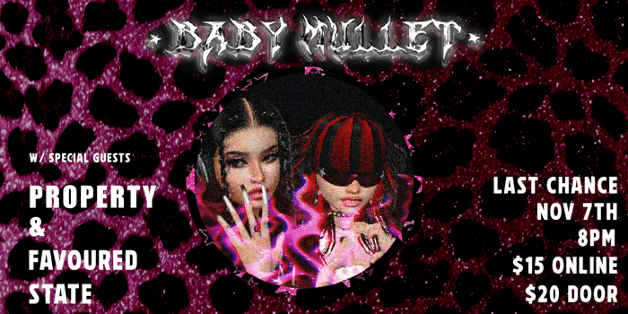 Baby Mullet at Last Chance w/ Property & Favoured State