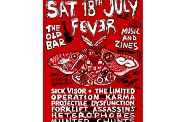 LEAPS AND BOUNDS PRESENTS: OLD BAR FEVER + ZINE FAIR