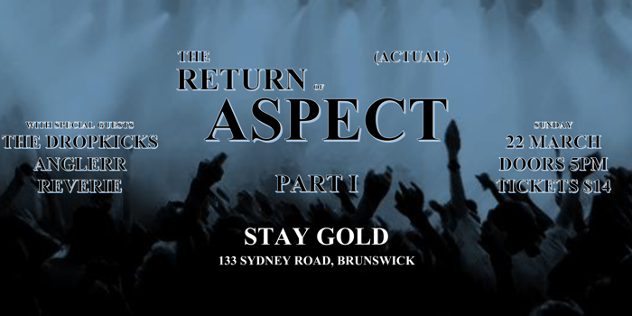 The Actual Return Of ASPECT- Part 1