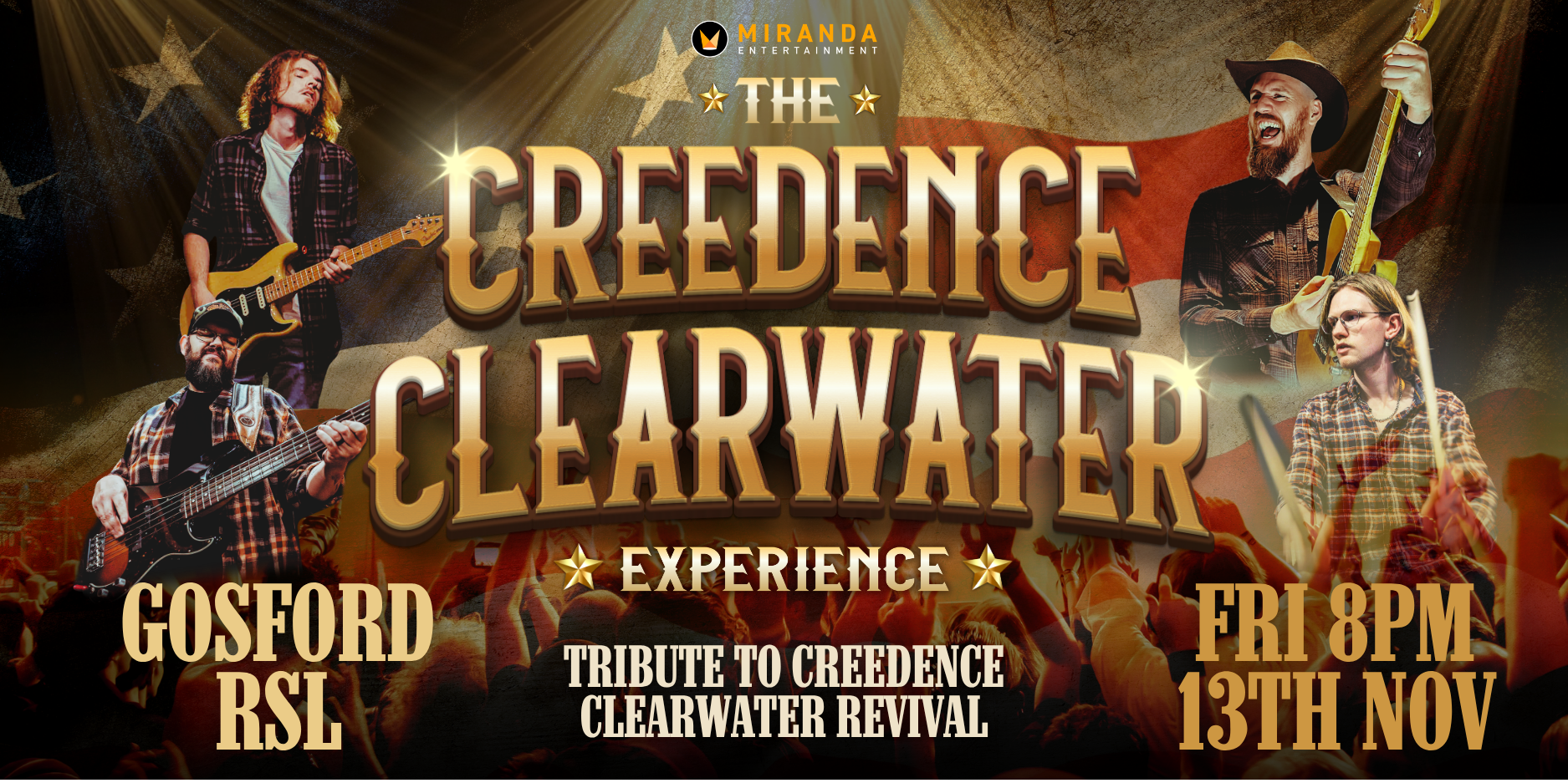 THE CREEDENCE CLEARWATER EXPERIENCE