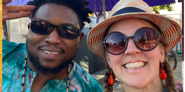 Ania Reynolds & Gbade Okunade ** FREE FRONT BAR GIG** live at Wesley Anne in Northcote on March 22, 2026 - Concert poster