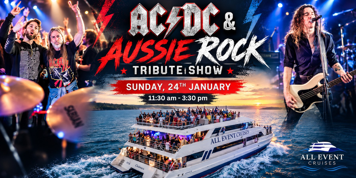 ACDC & Aussie Rock Anthems | Tribute Show | Newcastle Harbour Cruise