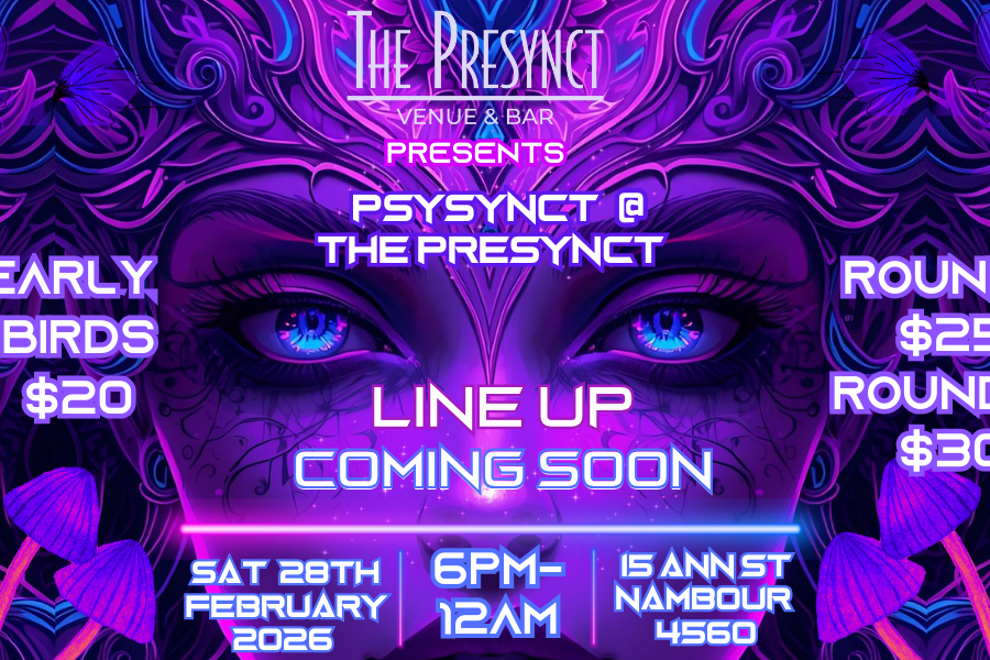PSYSYNCT at The Presynct Volume 7