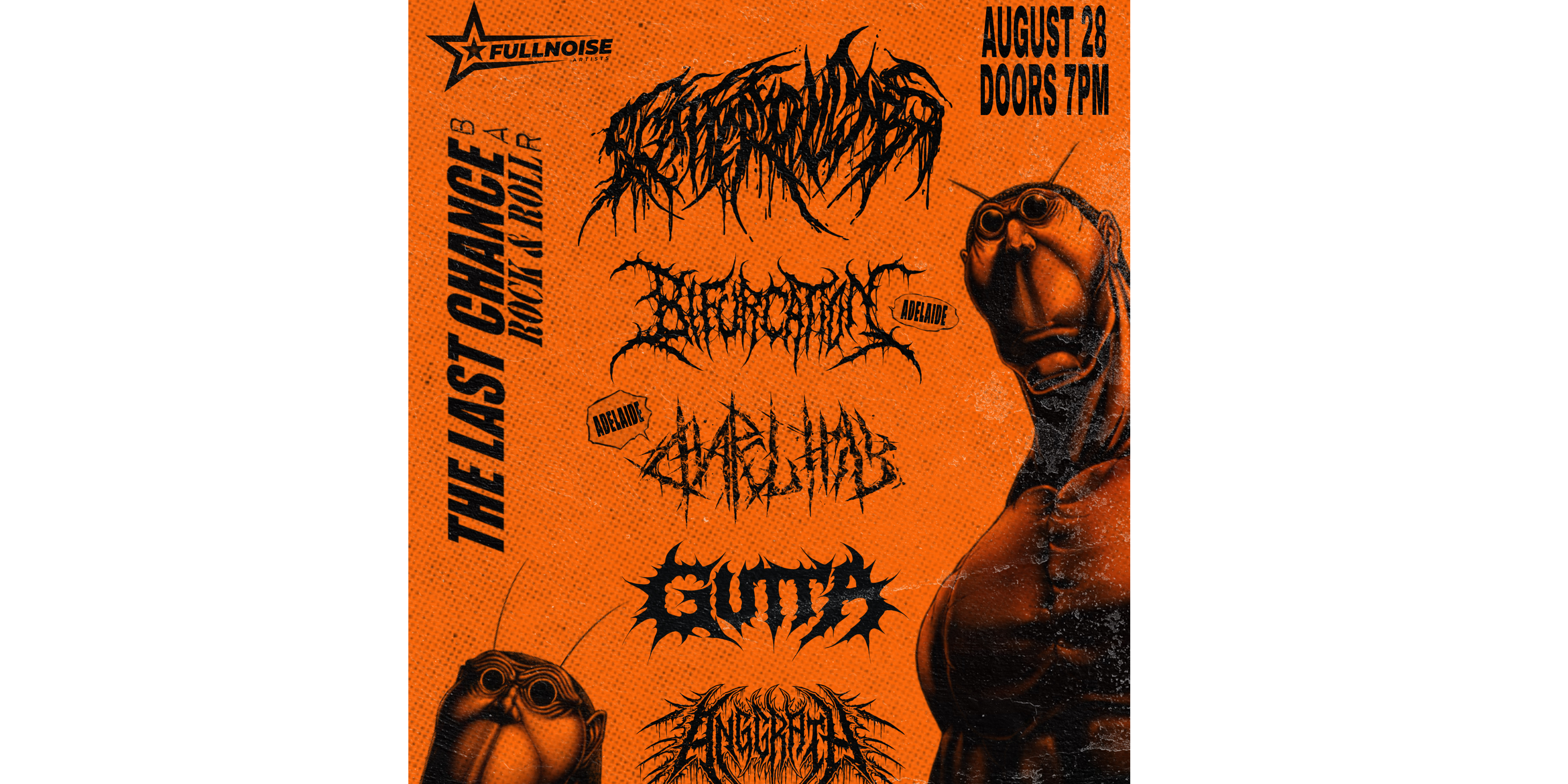 SCATTERED LIMBS + BIFURCATION @ LAST CHANCE