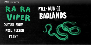 Ra Ra Viper at Badlands Bar