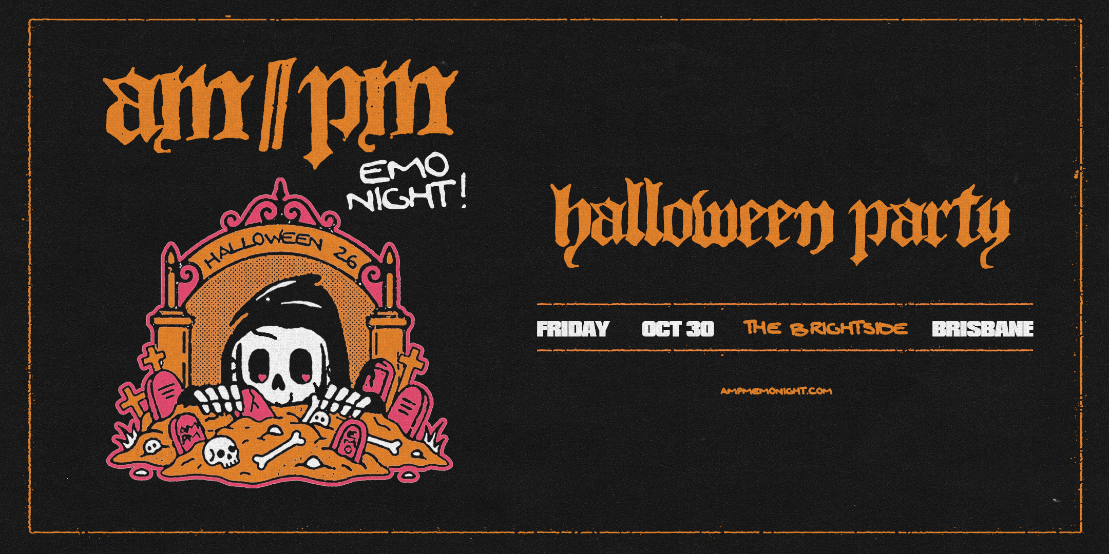 am//pm emo night halloween: brisbane