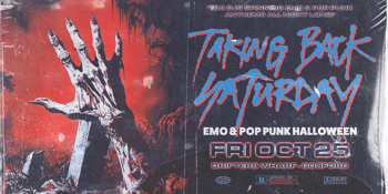 Taking Back Saturday: Halloween - Gosford