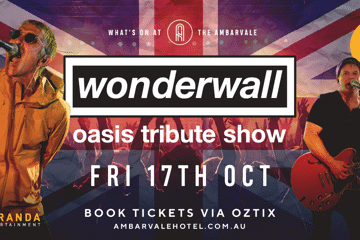 Wonderwall Oasis Tribute Show
