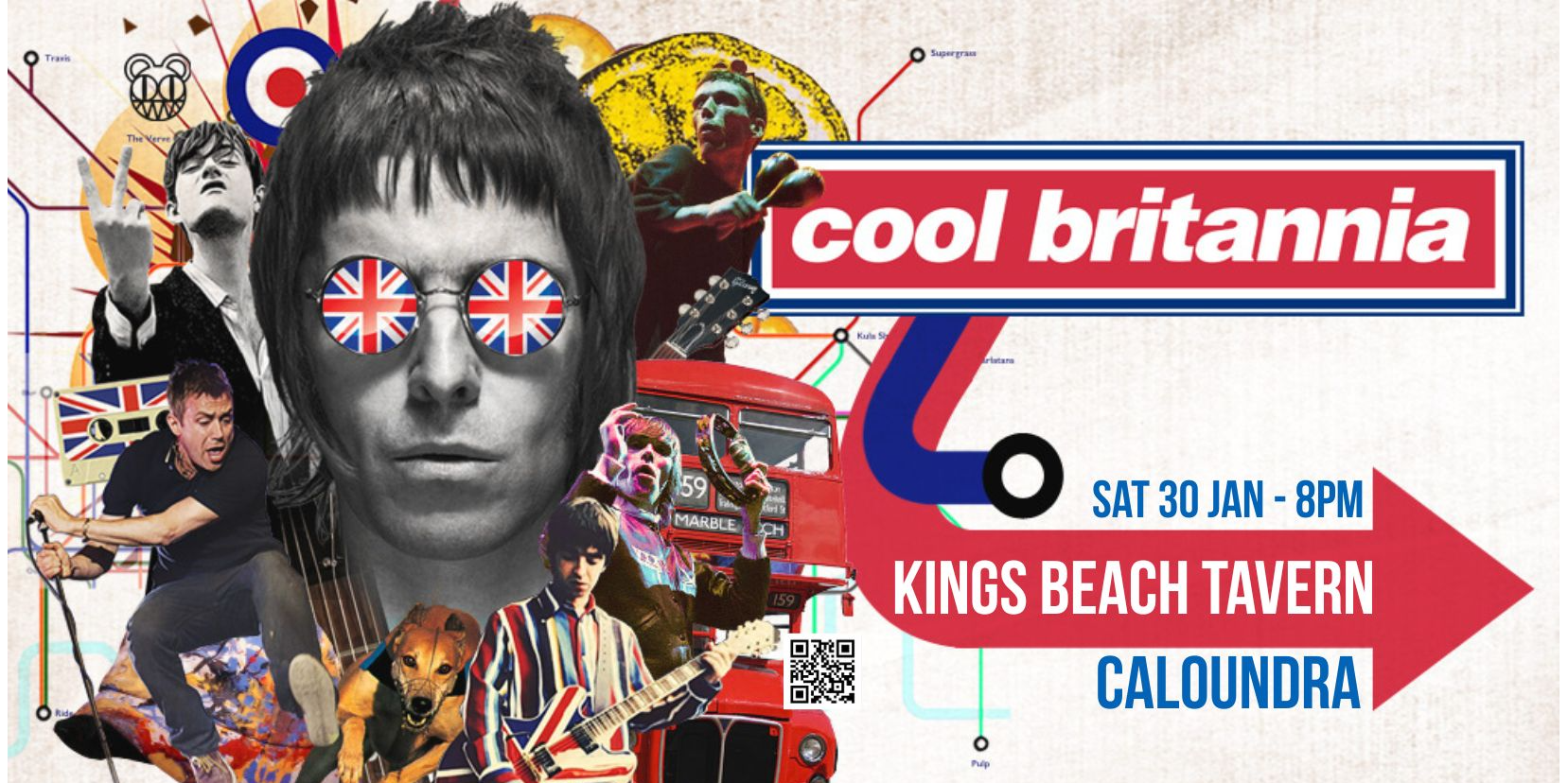 Cool Britannia LIVE in Caloundra