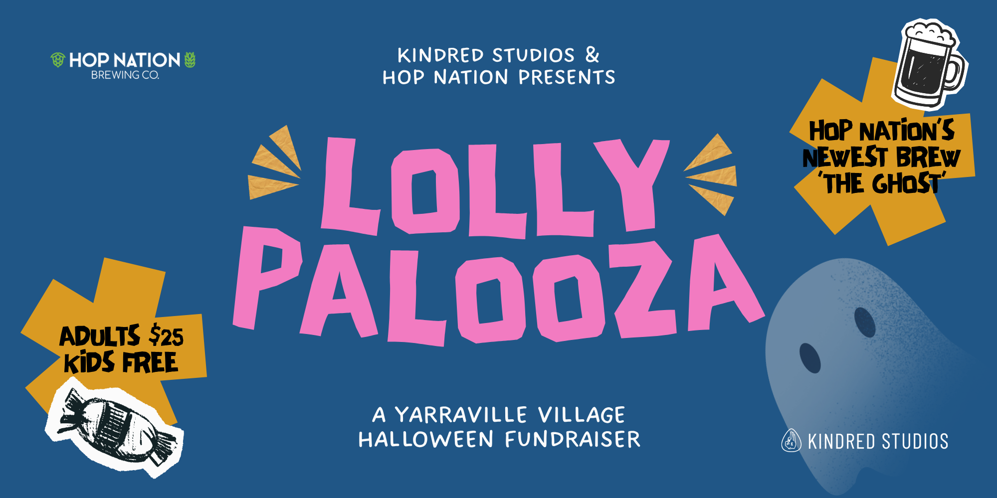 LOLLY-PALOOZA: A YARRAVILLE VILLAGE HALLOWEEN FUNDRAISER