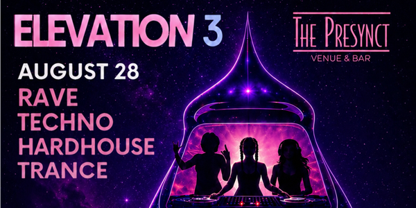 Elevation 3 live at The Presynct - Concert poster