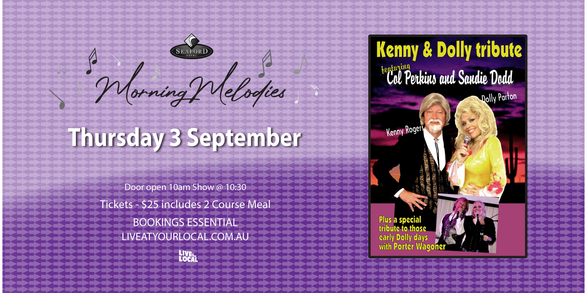 Morning Melodies: Kenny & Dolly Tribute