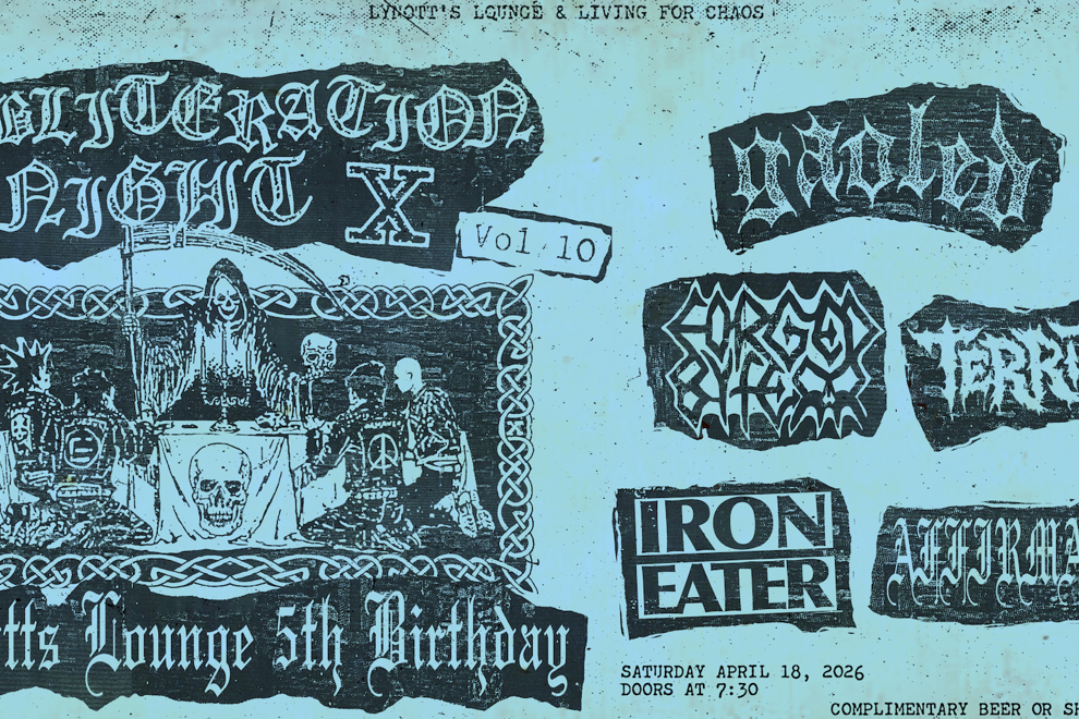 5 Years of Lynott's X Obliteration Night #10