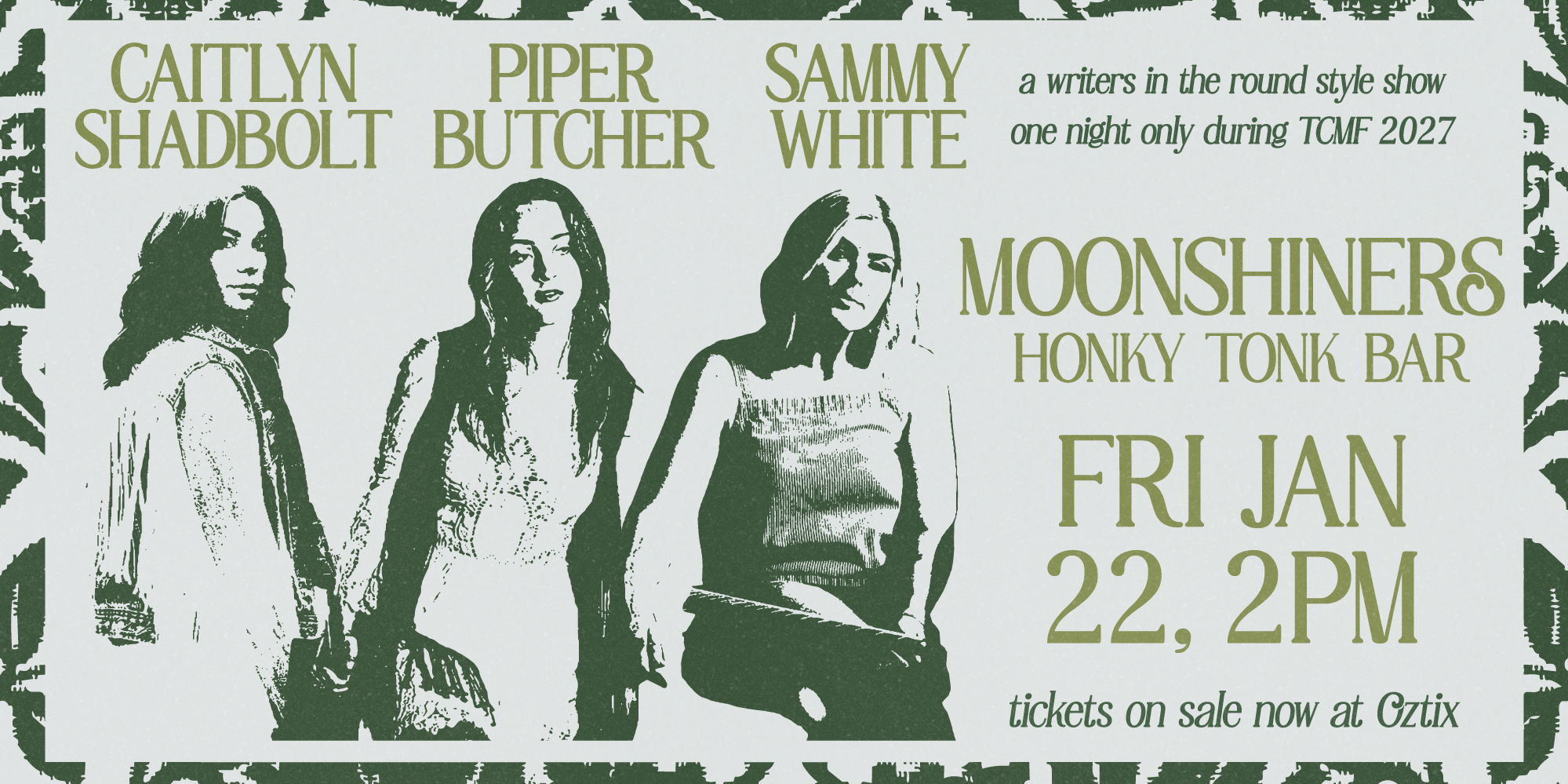 Caitlyn Shadbolt, Piper Butcher and Sammy White