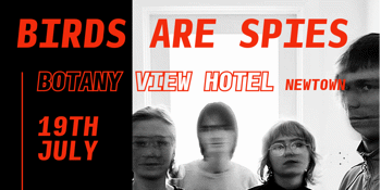 Birds are Spies 2025 tour