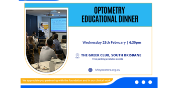 2026 Optometry Educational Dinner (February)
