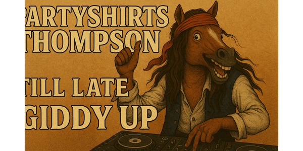 Event image for Partyshirts Thompson
