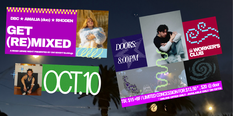 Get (RE)mixed A Night With RHODEN, AMALIA & DBC