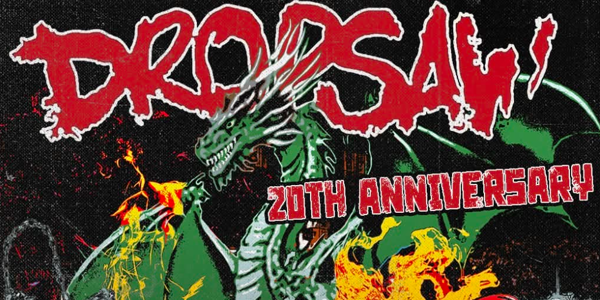 DROPSAW - 20th Anniversary Show live at The Hamilton Station Hotel - Concert poster
