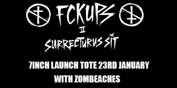 The FckUps 7" Launch w Zombeaches Late Show